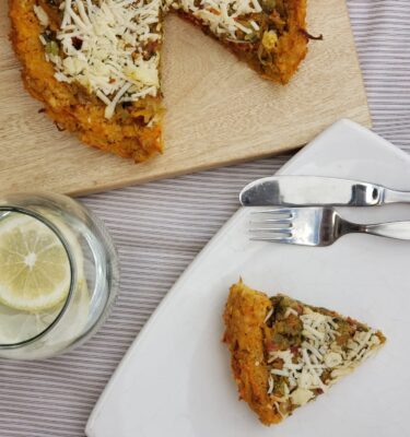 Tartas saladas sin harinas