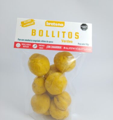 Bollitos de zanahoria relleno con parmesano y verdeo