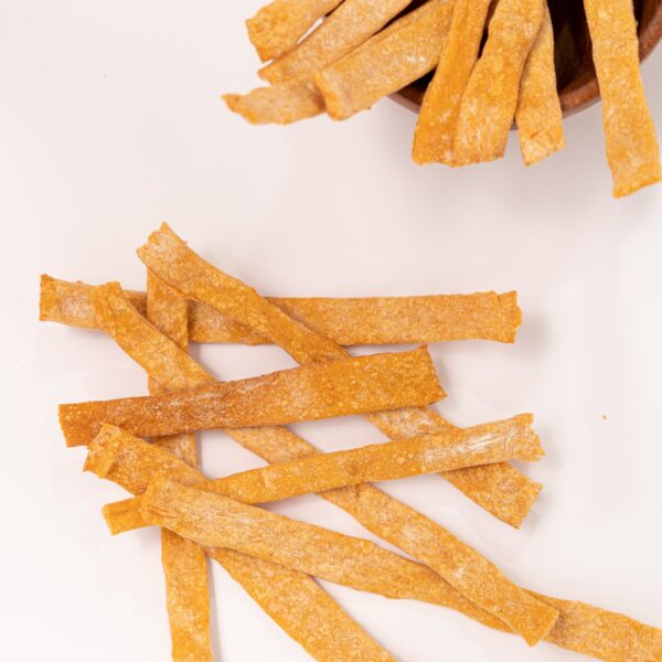 Chalitas integrales con pimiento