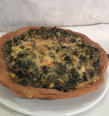 Tarta integral rellena grande