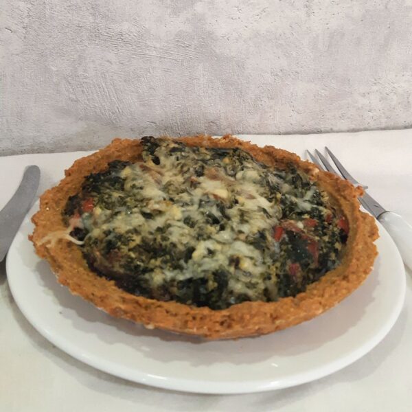 Tarta sin harinas rellena